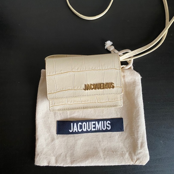 Jacquemus Handbags - NWOT JACQUEMUS Le Bello Croc Embossed Leather Bag
